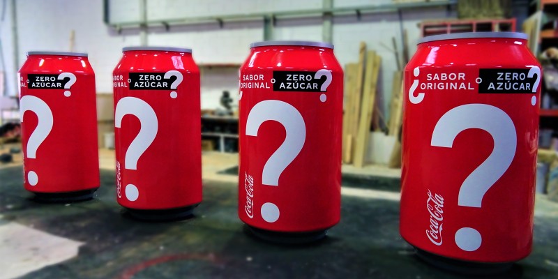 Latas Coca Cola